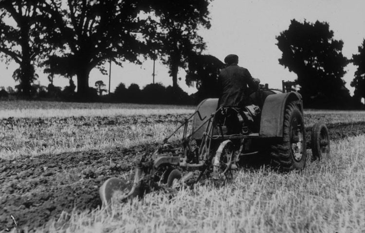 Broadbalk tractor plough - 1935